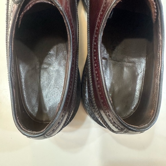 VTG Florsheim Royal Imperial Cordovan Men's Dress Shoes in burgundy. Size 8 D - Picture 10 of 13